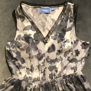 Simply Vera Wang V Neck Cocktail Dress